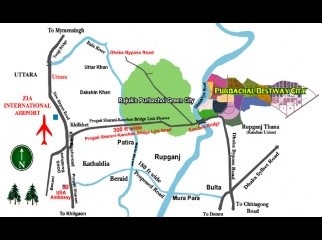 5 katha corner plot at Purbachol Bestway Block-A large image 0