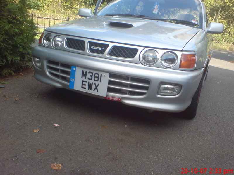 Starlet Gt Front bumper with fog large image 0