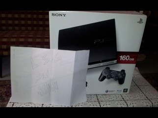 PS3 SLIM 160 GB BRAND NEW 