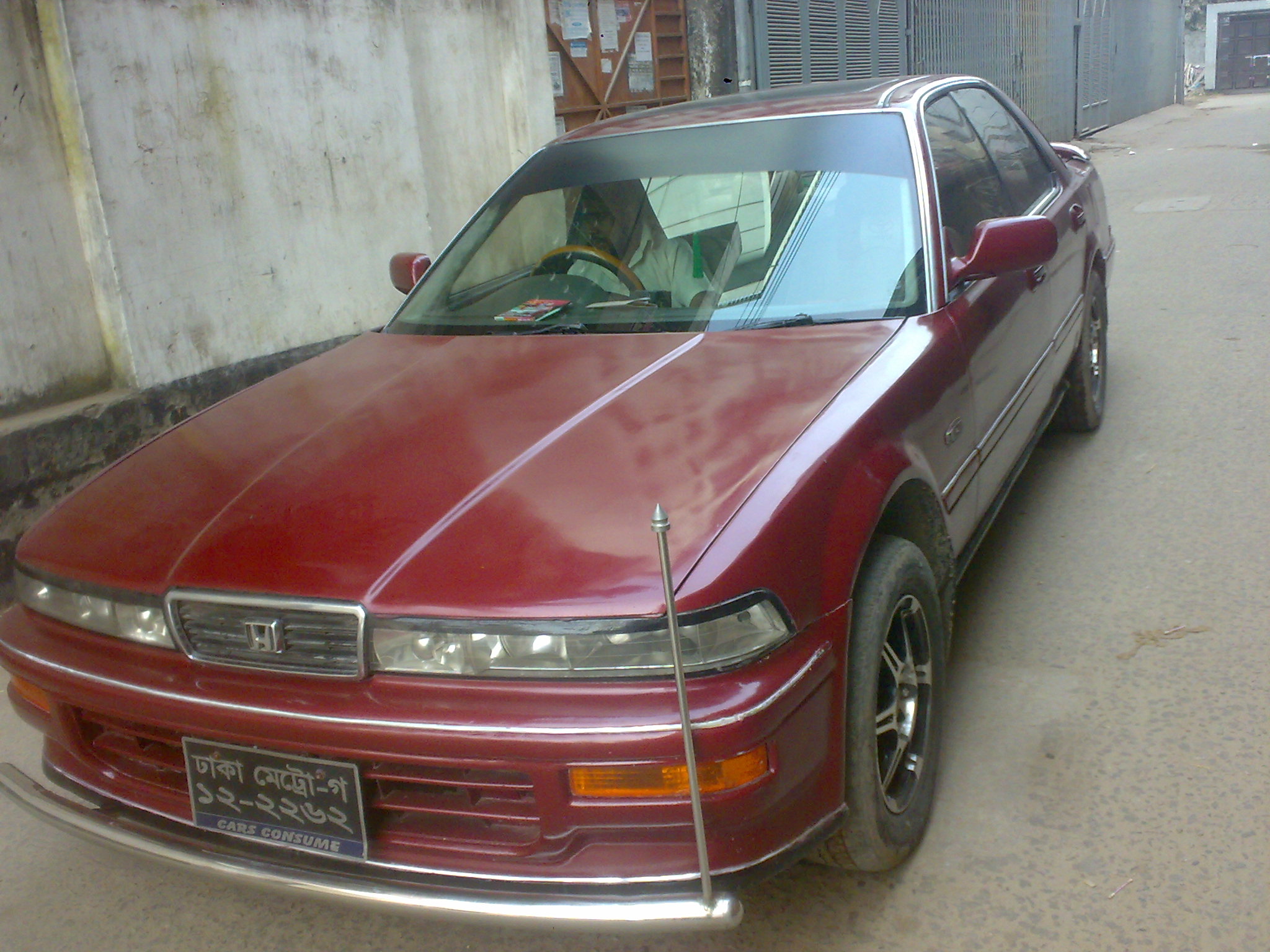 Honda Vigor 93 model 97 REG RED color 2000cc  large image 0