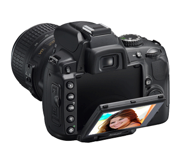 Nikon D5000 18-55mm 70-300mm Lens Bag camera Laptop  large image 1