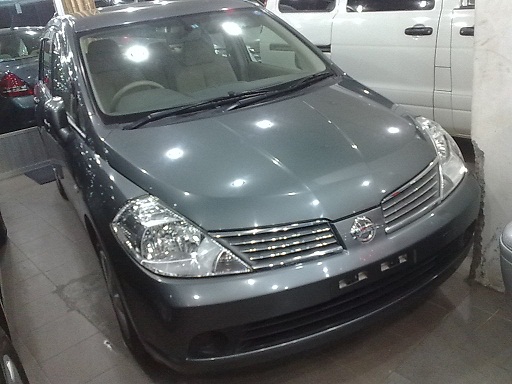 Nissan Tida Latio 2006 grey color large image 0