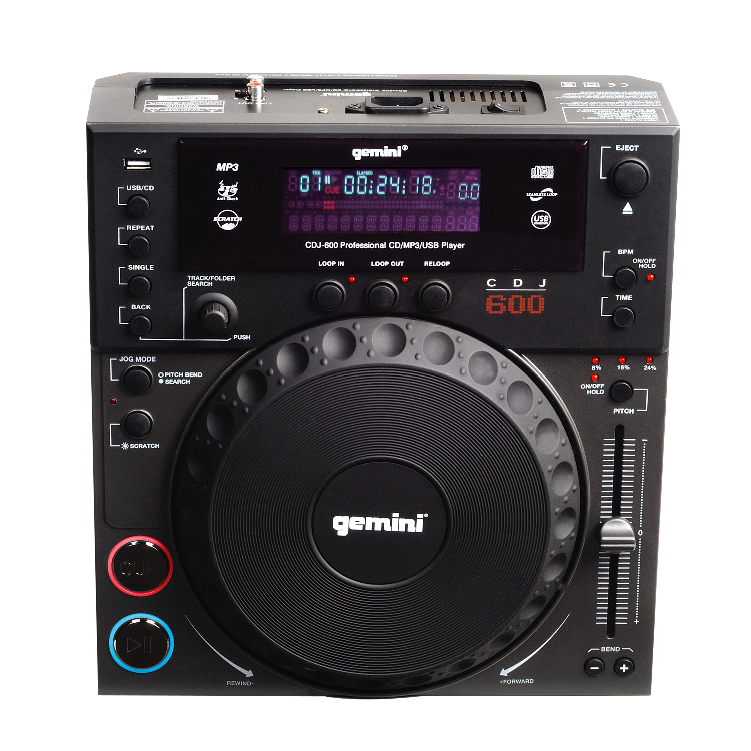 GEMINI 2 CDJ-600 Pair large image 0