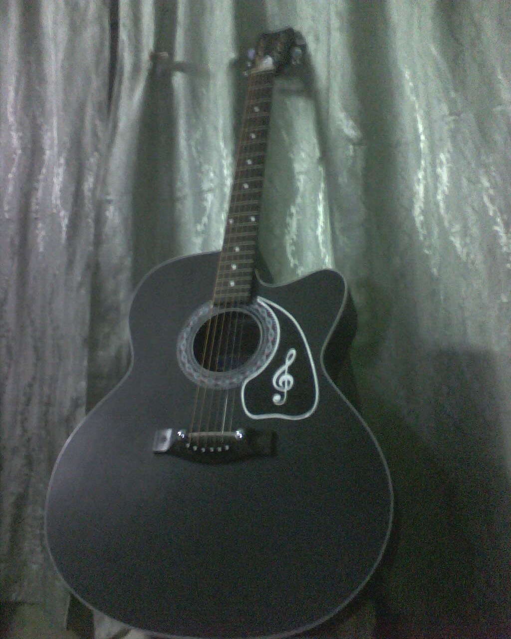 new electro acoustic guiter.......1pcs. large image 0