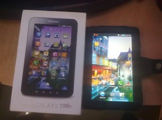 Galaxy tab white unlocked 3G wifi brand new.