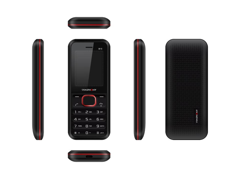 airtel 2000 taka talktime with mobile symphony b 15 large image 0