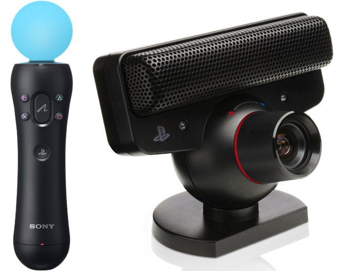 Playstation move with eye camera for sale frm USA like new large image 0
