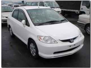 honda fit aria 2007 milky white