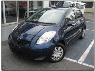 toyota vits 2008 royal blue