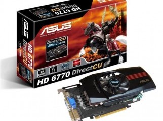 ASUS HD 6770 Direct CU 1GB GDDR5 1.5 years warenty 