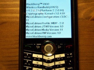 Blackberry 8100