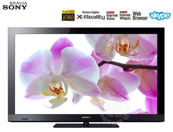 BRAVIA 32 CX520 FULL HD INTERNET TV X-REALITY PICTURE  large image 0