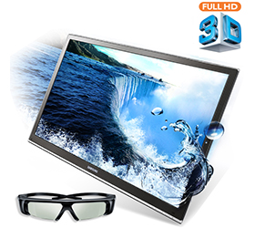 Samsung 40 series 6 smart 3D LED ultra slim TV .NEW Model large image 1