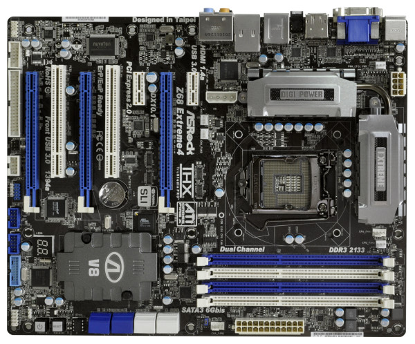 Asrock z68 extreme4 for with 2.8 years warranty large image 0