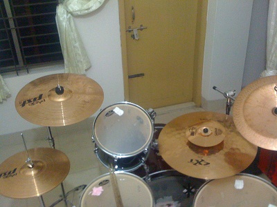 Drum Cymbal Rare Zildjian Ride 20 and Sabian Splash  large image 2