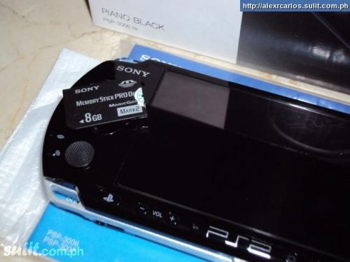 psp 3006 slim piano black  large image 0