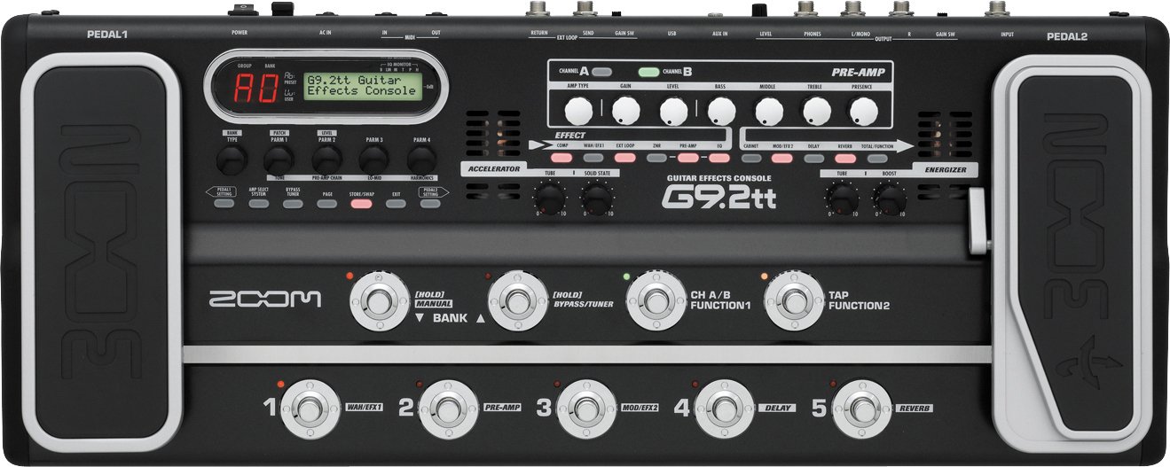 ZOOM G9.2tt multi-effects processor large image 0