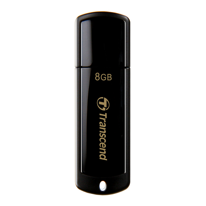 Transcend JetFlash R 350. 8GB Black Pen Drive. Used 2 days large image 0