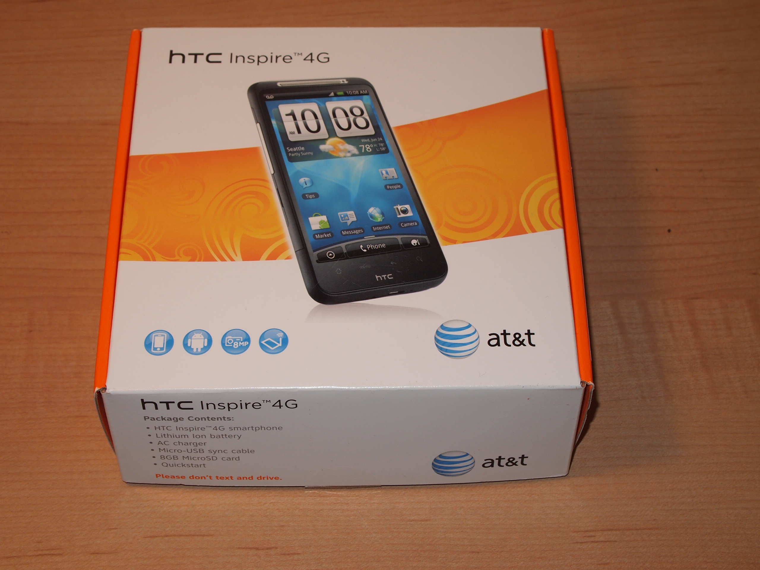 HTC INSPIRE 4G large image 1