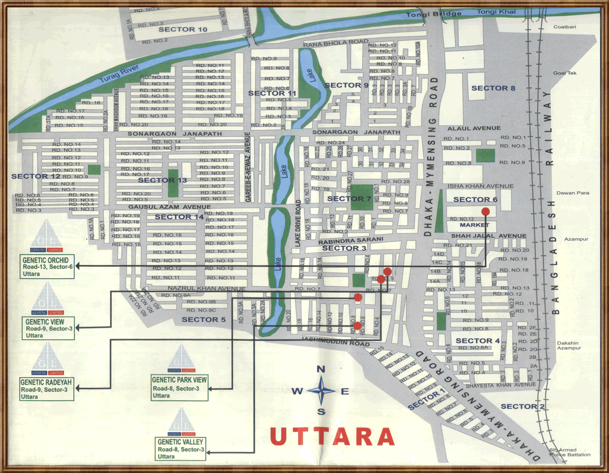 4 KATHA PLOT AT UTTARA SECTOR 5 - CONTACT MIZAN 01915461521. large image 0