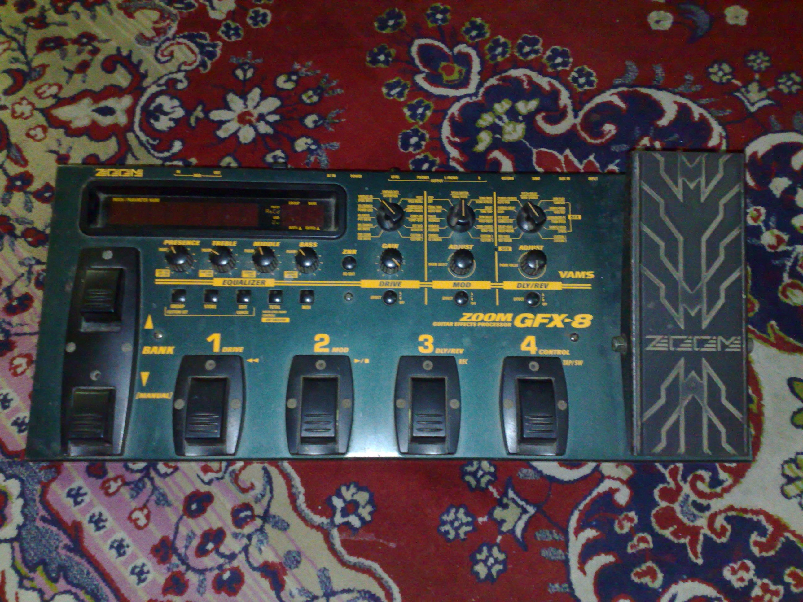 Zoom GFX-8 Guitar processor large image 0