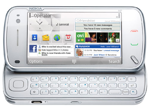 Nokia N97 Dual Camera Laptop Style WLAN call 01682548402 large image 1