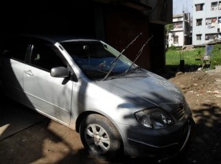 Toyota X corrola 2003 Model silver color reg-2008