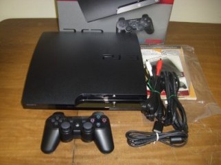 PlayStation 3 PS3 Slim Console 250GB on FW3.55 with 40 Games