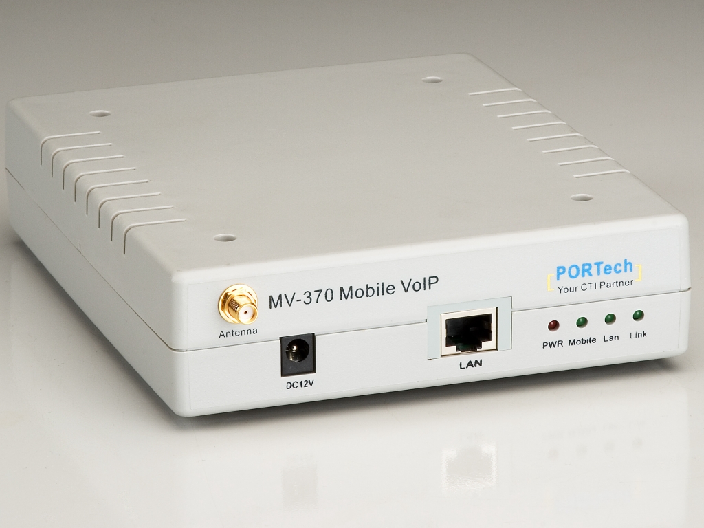 PORTech MV-378 8 ports VoIP GSM Gateway large image 1