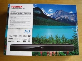 Toshiba bluray player with international warranty