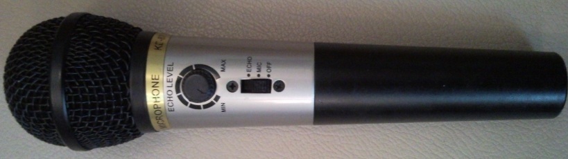 Kenwood KE87 Dynamic Microphone with Stand Mic Holder large image 0