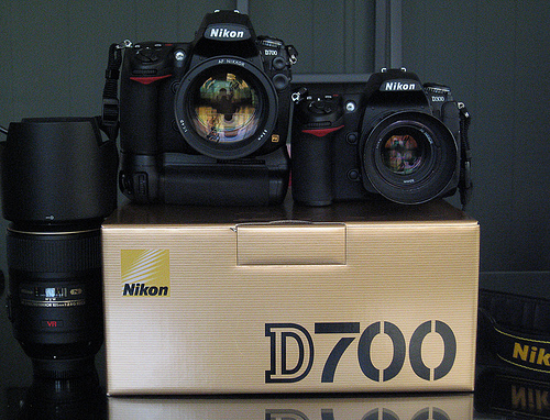 Nikon D700 DSLR Camera with Lens large image 0