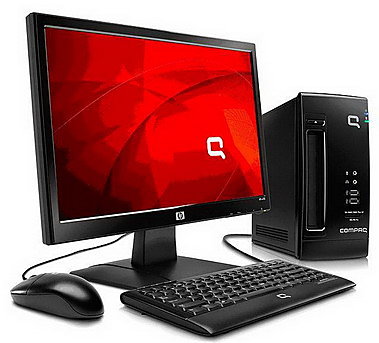 LCD monitor with CPU large image 0