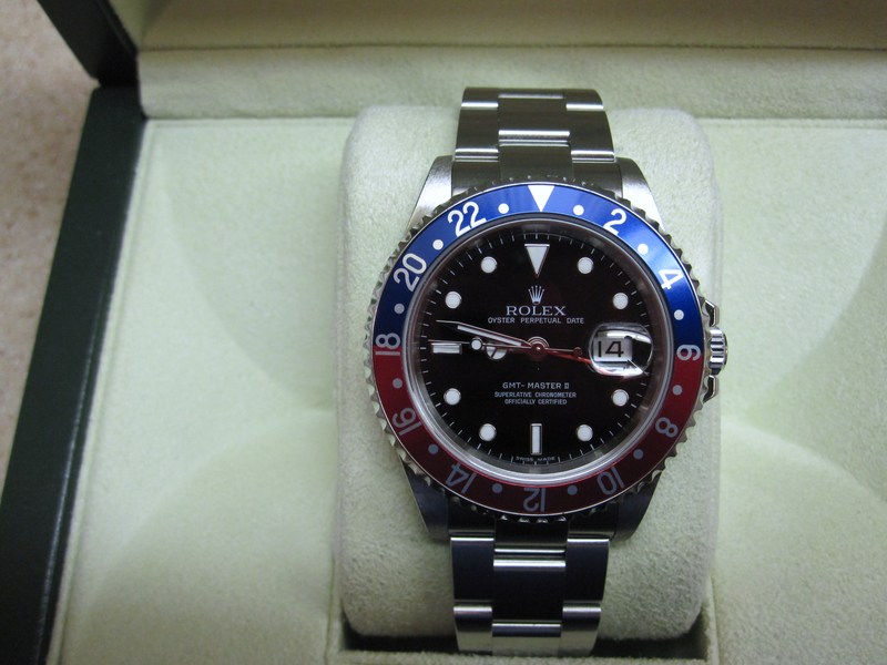 For sale Rolex GMT-Master II with Pepsi Bezel large image 1