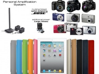 ipad 2 BOSE sound system digital cameras