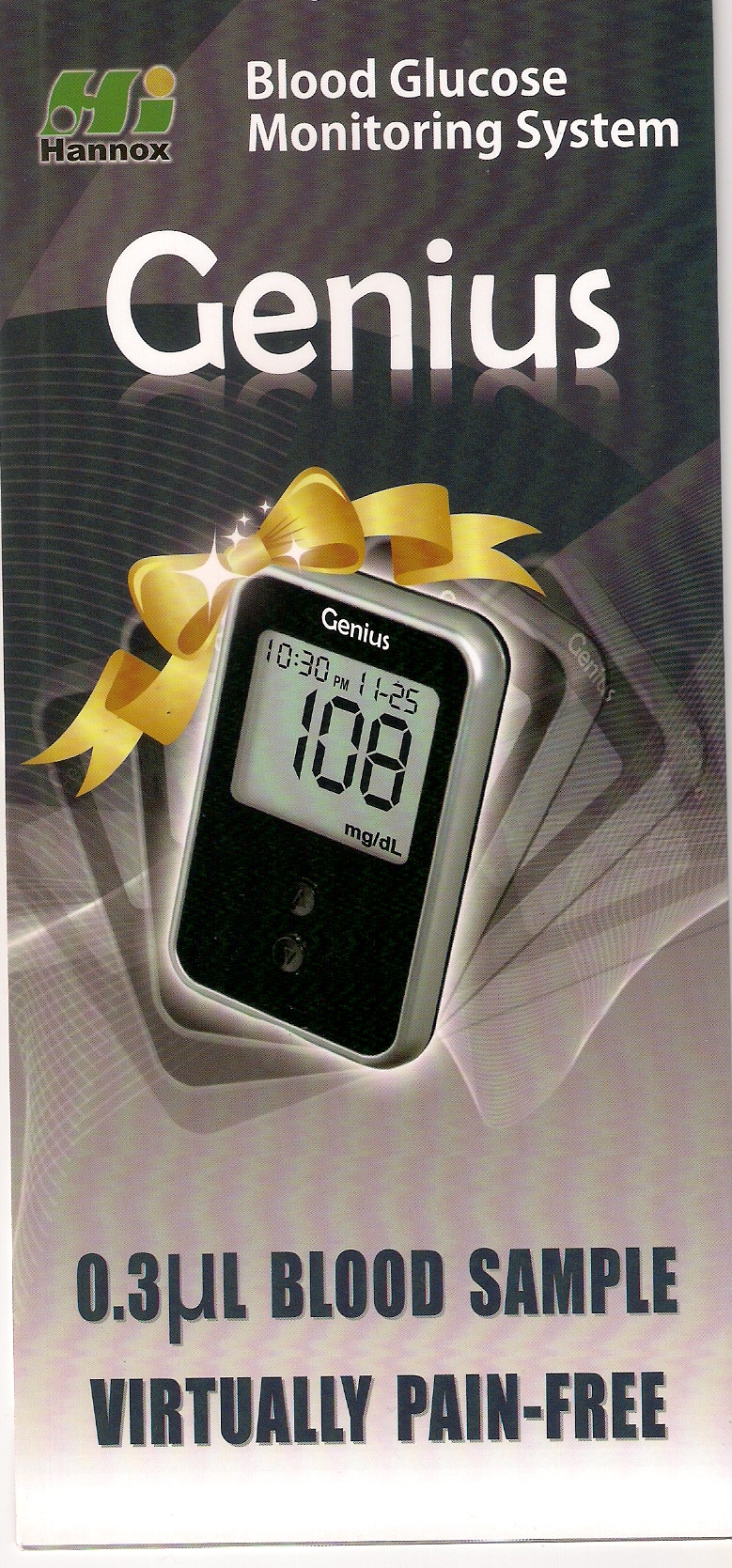 Genius Blood Glucose Meter large image 0