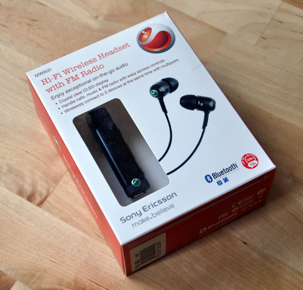 MW600 Bluetooth Headset with BOX large image 0