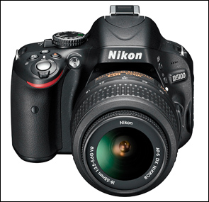 Nikon - D5100 16.2-Megapixel DSLR Camera with 18-55mm VR Len large image 0