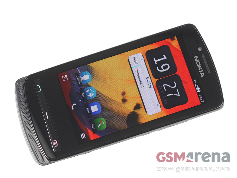 Nokia 700 Ultra Slim Smartphone Black large image 0