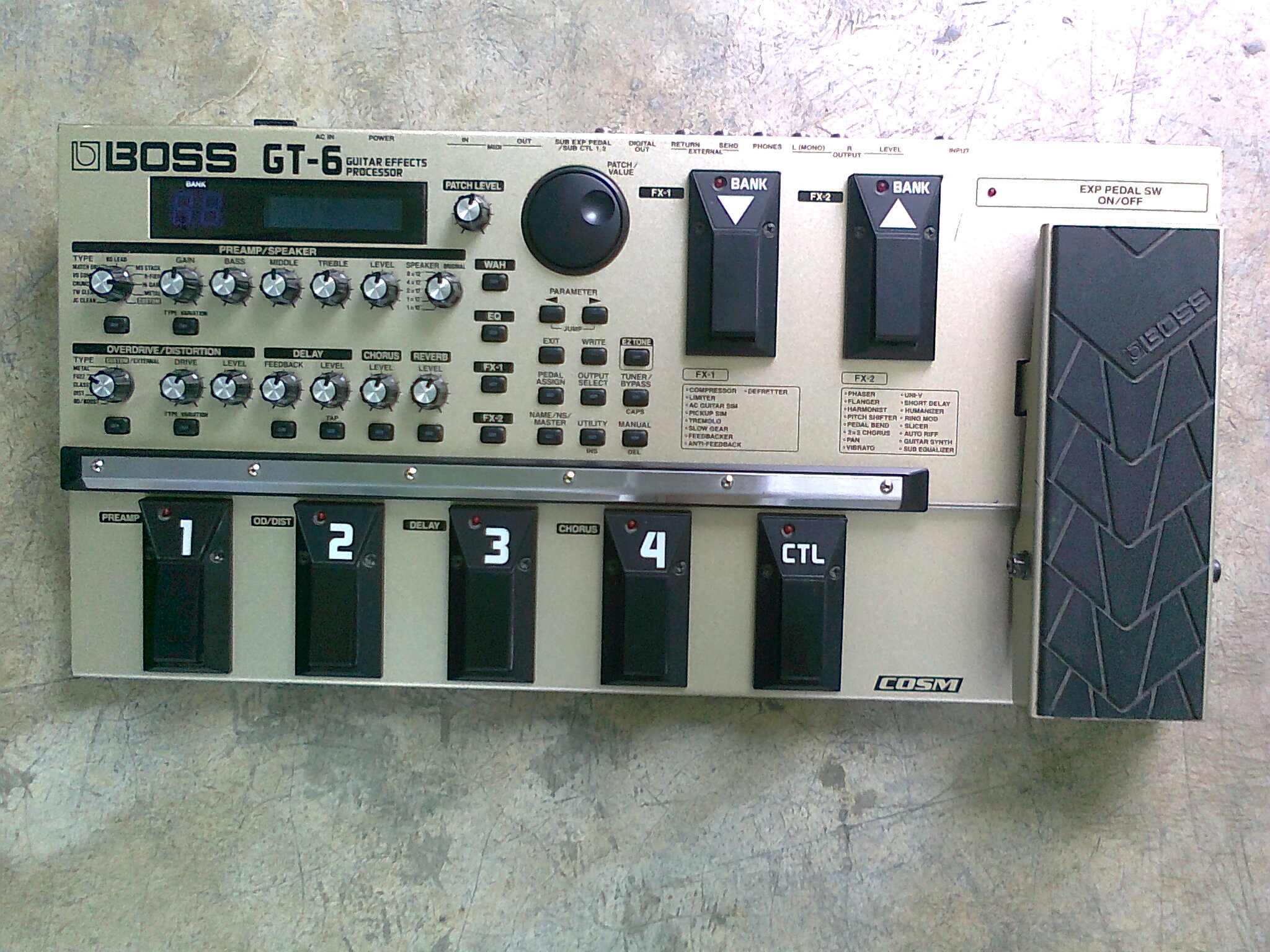 Boss GT-6 large image 0