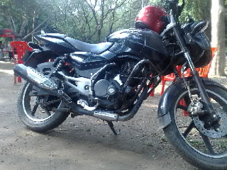 Pulsar 150CC 30km liter 3 part handle large image 0