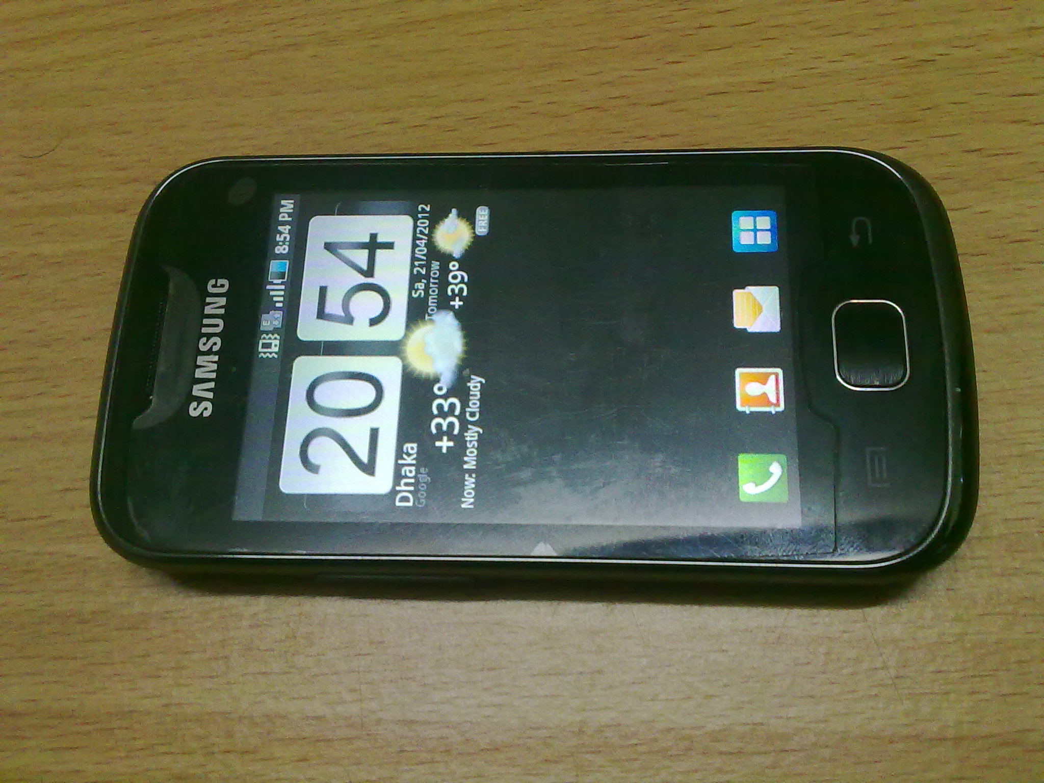 SAMSUNG GALAXY gio GT-S5660  large image 0