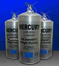 Virgin Mercury purity 99.99 and sodium cyanide large image 1