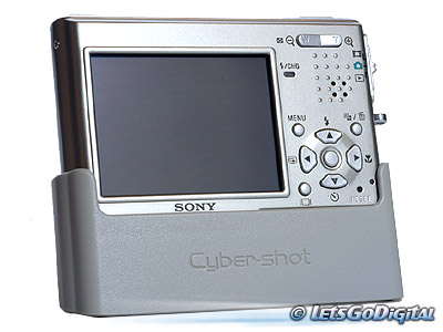 Sony Cybershot DSC-T1 5MP Digital Camera large image 3