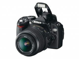 NIKON D60 TWO LENSES 18-55 55-200 