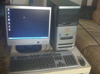 HP Brand PC With 15 LCD Monitor nimbusbd.com