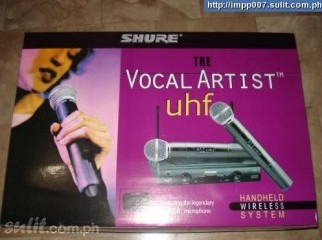 SHURE 2 WIRELESS MIC