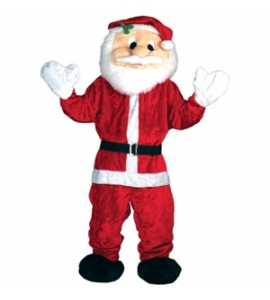 Deluxe Santa Mascot large image 0