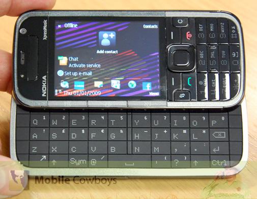 Nokia 5730 XpressMusic- QWERTY Slider- Symbian OS- WiFi etc. large image 0