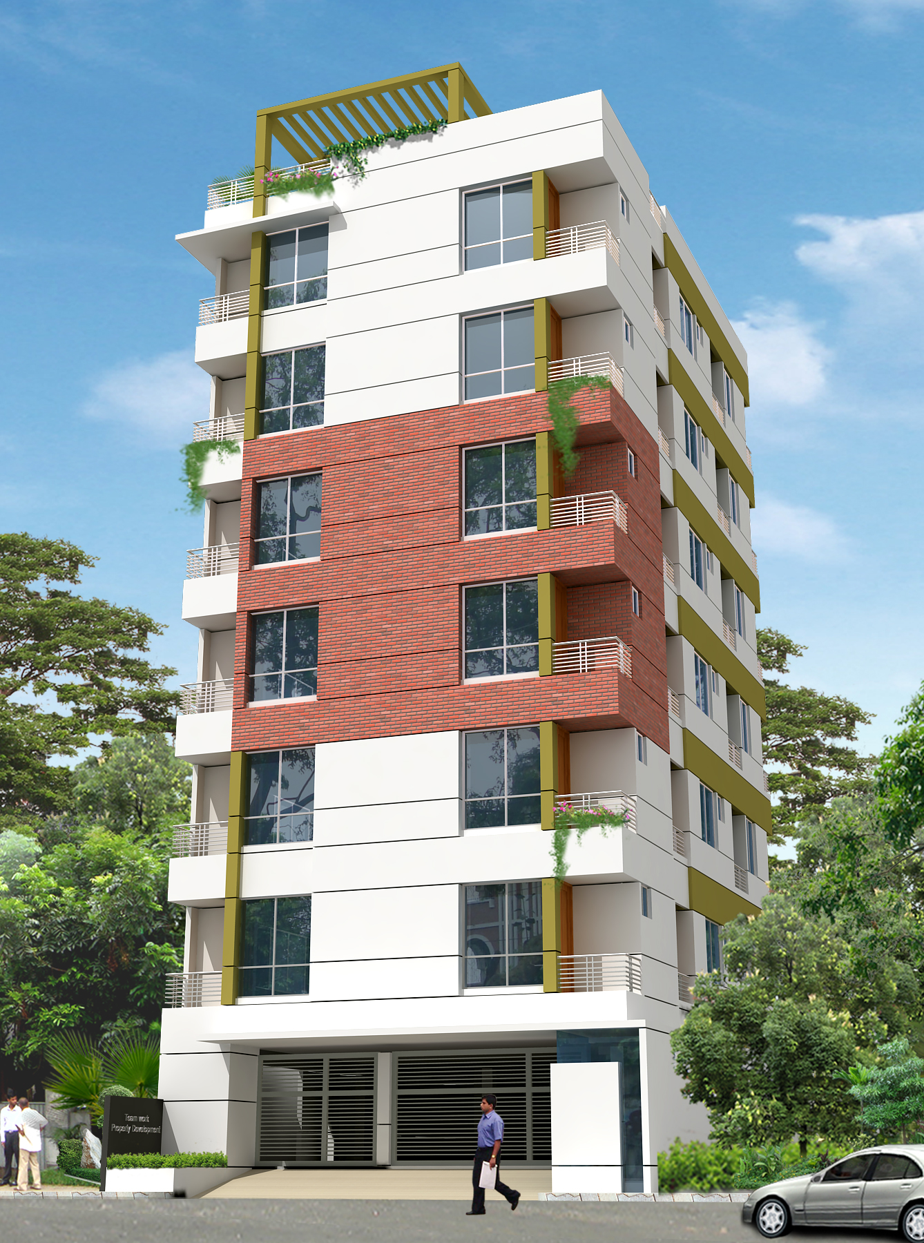 South Facing Ready Flats at Rupnagar Mirpur large image 0